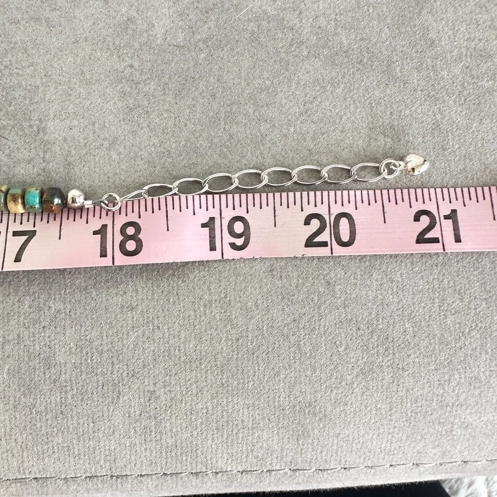 Turquoise DTR mine finds necklace by Jay King RARE Find - Picture 7 of 8